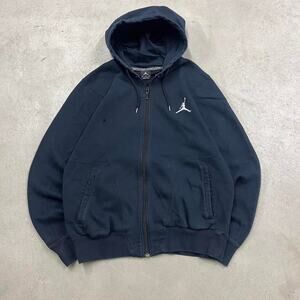 2000s air jordan zip up hoodie